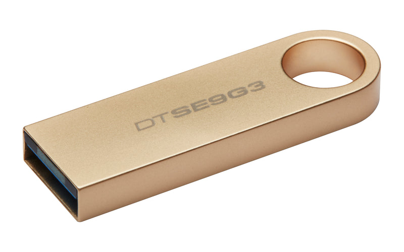 DTSE9G3/64GB - Pen Drive de 64GB USB 3.2 Gen.1  Metal Série SE9 G3 (Leitura: 220MB/s; Gravação: 100MB/s).