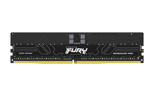 KF556R28RBE-16 - Módulo de memória de 16GB DDR5 5600Mhz RDIMM (ECC Registrada) Fury Renegade CL28 1Rx8 288 pinos para Servidores / Motherboards de servidores base AMD EXPO e Intel Extreme.