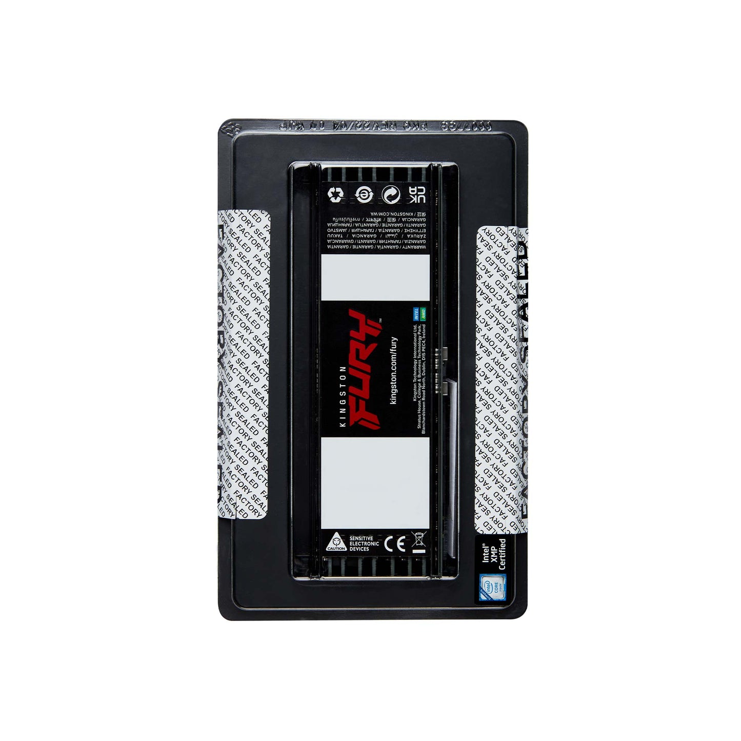 KF568R34RBK8-128 - Kit de módulos de memória de 128GB (8 x 16GB) DDR5 6800Mhz RDIMM (ECC Registrada) Fury Renegade CL34 1Rx8 288 pinos para Servidores / Motherboards de servidores base Intel Extreme.