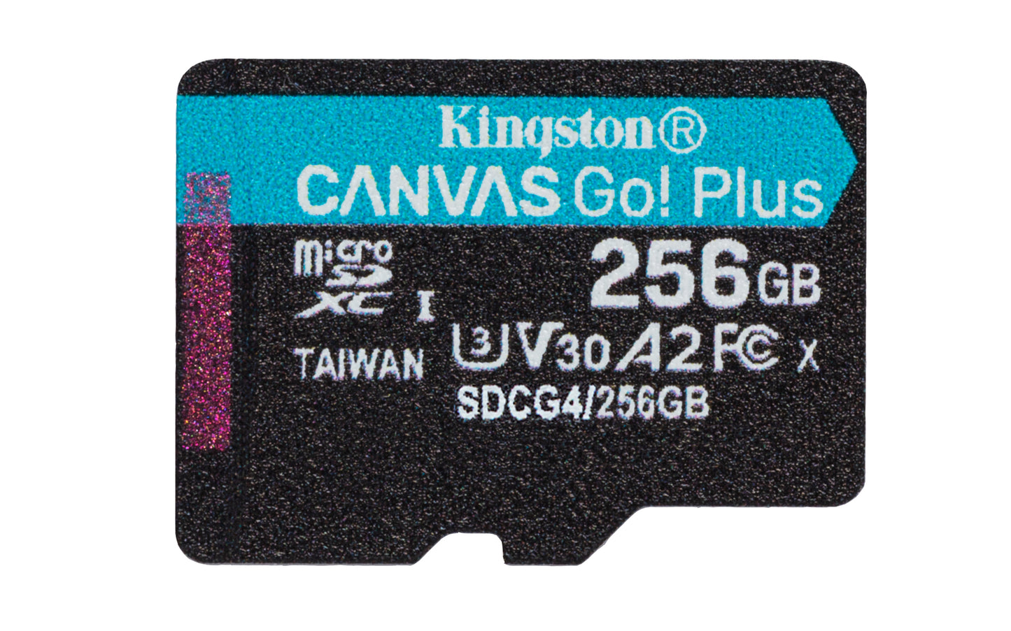 SDCG4/256GB - Cartão de memória padrão micro SD de 256GB Canvas Go Plus (Leitura = 200MB/s) Classe 10 U3 V30 (com adaptador para SD).