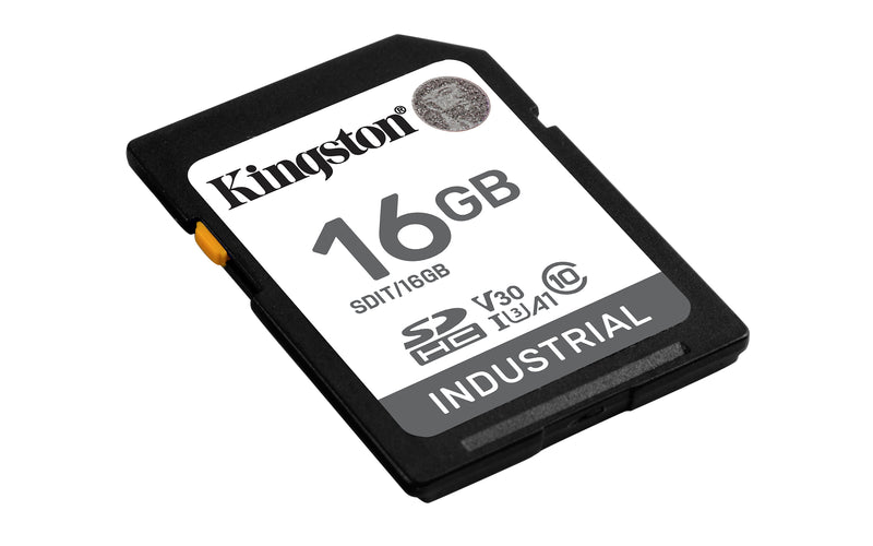 SDIT/16GB - SDHC de 16GB de uso Industrial classe C10 A1 tipo pSLC UHS-I U3 V30 (Leitura até 100MB/s).