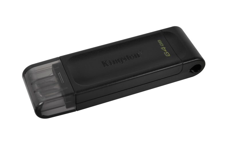 DT70/64GB - Pen drive de 64GB padrão USB-C velocidade 3.2 Geração 1