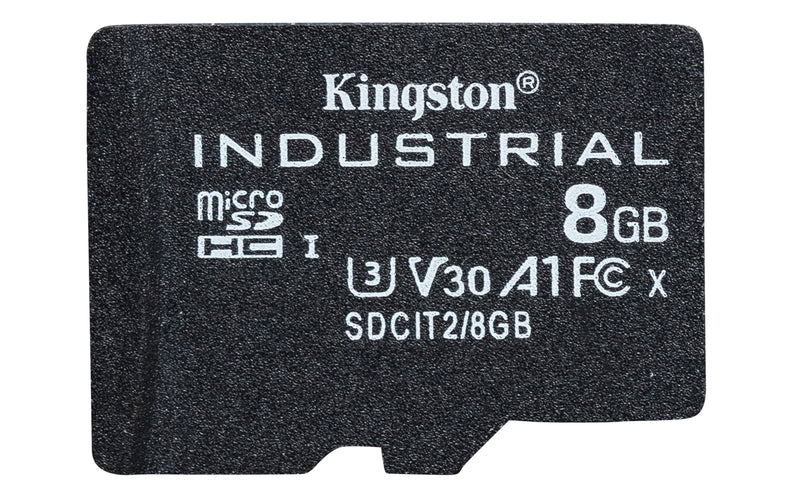 SDCIT2/8GB - Micro SDHC de 8GB uso Industrial classe C10 A1 tipo pSLC com adaptador SD.