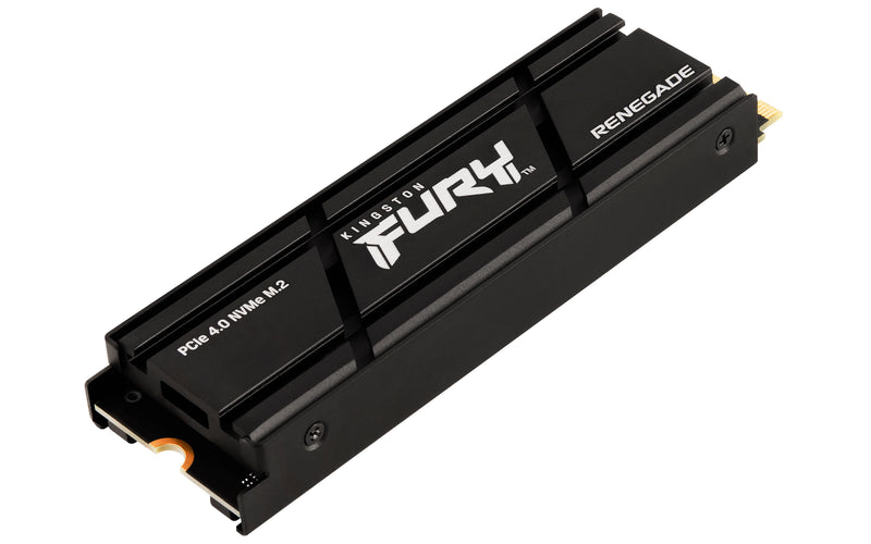 SFYRDK/4000G - SSD FURY RENEGADE de 4TB PCIe Ger. 4.0 M.2 2280 NVMe para gamers/entusiastas com Dissipador adicional de calor (ideal para o PS5).