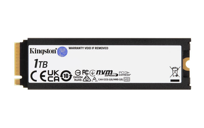 SFYRSK/1000G - SSD FURY RENEGADE de 1TB PCIe Ger. 4.0 M.2 2280 NVMe para gamers/entusiastas com Dissipador adicional de calor (ideal para o PS5).