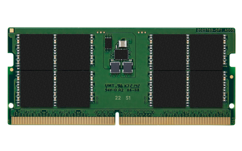 KVR56S46BD8-32 - Módulo de memória de 32GB SODIMM DDR5 5600MHz CL46 1,1V 2RX8 262-pin para notebook.