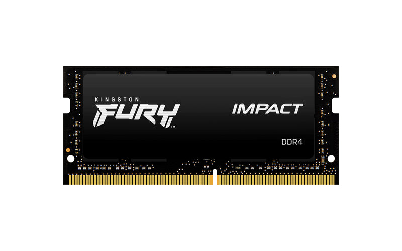 KF432S20IB/32 - Memória de 32GB SODIMM DDR4 3200Mhz FURY Impact 1,2V 2Rx8 260 pinos para notebook/gamers.