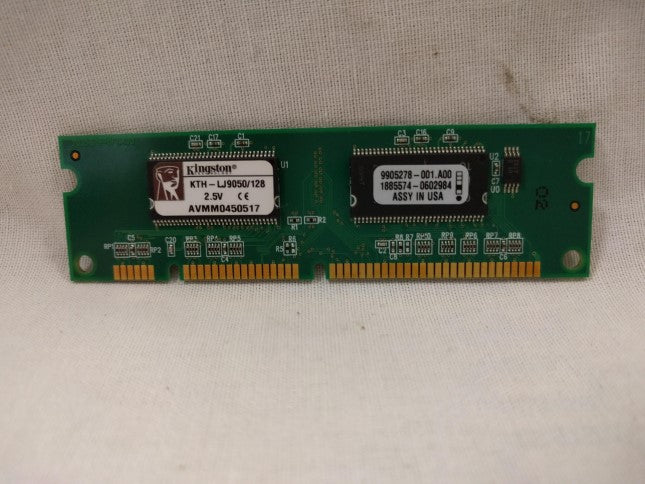KTH-LJ9050/128 - Memória de 128MB SODIMM DDR 200 pinos para Impressoras HP (Equiv.: Q2626A; Q7718A)