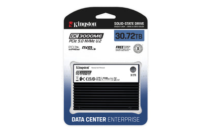 SEDC3000ME/30T7 - SSD 30,72TB Enterprise Empresarial Série DC3000ME para Servidores U.2 NVMe PCIe 5.0 TCG Opal  (R/W: 14.000 / 9.700 MB/s).