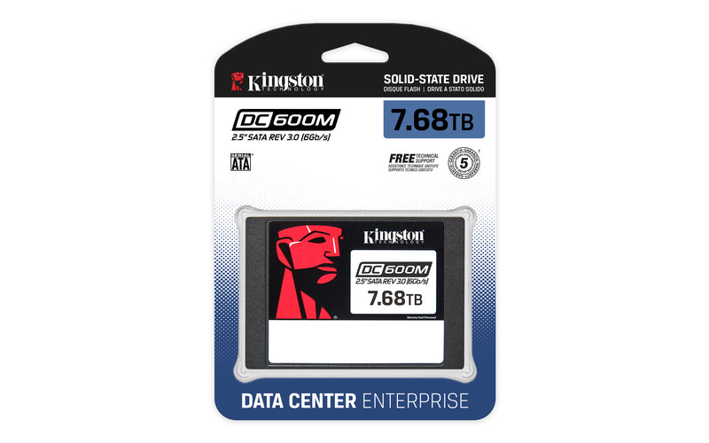 SEDC600M/7680G - SSD de 7,68TB 6Gbps SATA III SFF 2,5" Enterprise Série DC600M para Servidores / Data Centers.