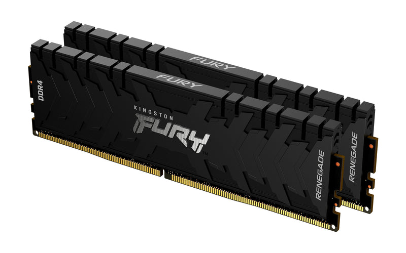 KF442C19RB2K2/16 - Kit de memórias de 16GB (2 x 8GB) DIMM DDR4 4266Mhz FURY Renegade Black 1,35V CL19 1Rx8 288 pinos para desktop/gamers.