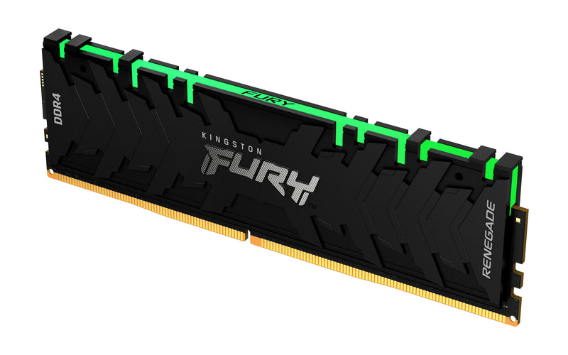 KF436C18RB2A/32 - Memória de 32GB DIMM DDR4 3600Mhz FURY Renegade RGB 1,35V CL18 2Rx8 288 pinos para desktop/gamers.