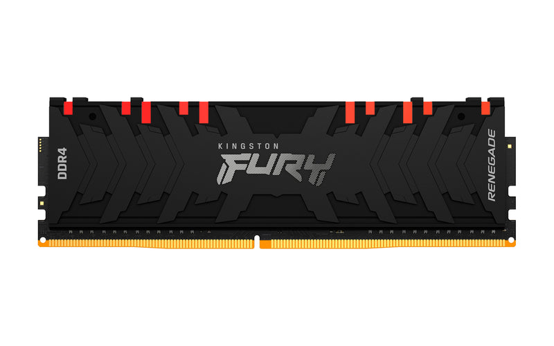 KF432C16RB2A/32 - Memória de 32GB DIMM DDR4 3200Mhz FURY Renegade RGB 1,35V CL16 2Rx8 288 pinos para desktop/gamers.