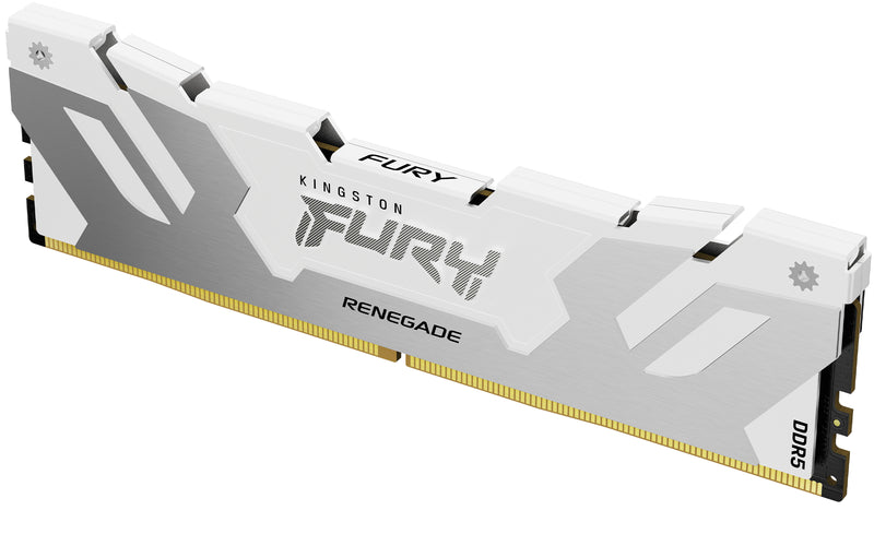 KF564C32RW-32 - Módulo de memória de 32GB DIMM DDR5 6400Mhz FURY Renegade White 1,35V 2Rx8 288 pinos para desktop / gamers.