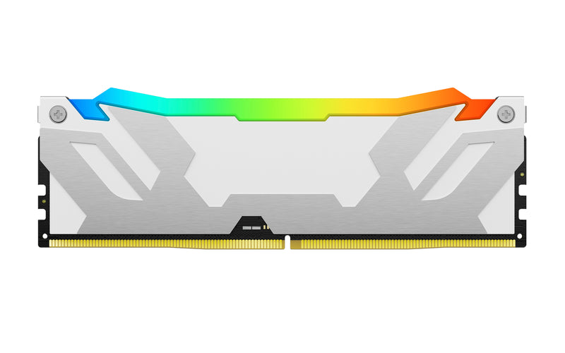 KF576C38RWA-16 - Módulo de memória de 16GB DIMM DDR5 7600Mhz FURY Renegade RGB White 1,45V 1Rx8 288 pinos para desktop / gamers.