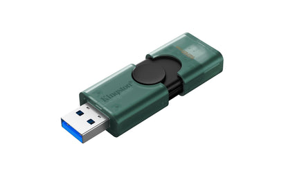 DTDEG2/128GB - Pen drive de 128GB DuoG2 USB 3.2 Geração 1, com 2 conectores: Tipo-A e Tipo-C