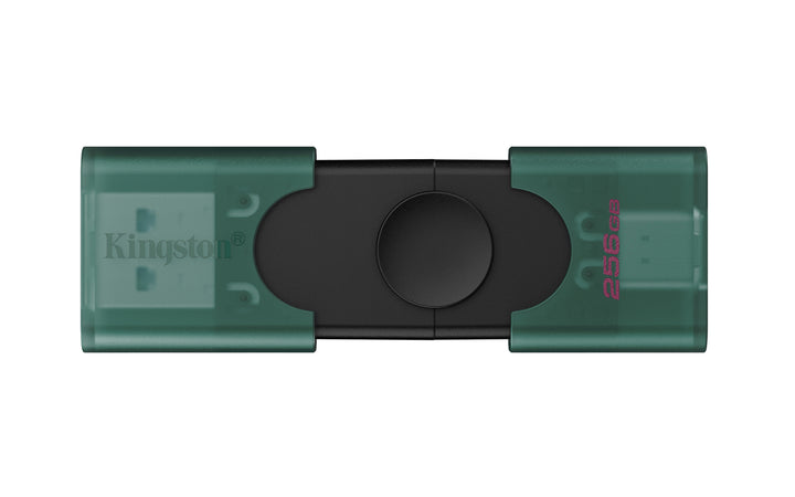 DTDEG2/256GB - Pen drive de 256GB DuoG2 USB 3.2 Geração 1, com 2 conectores: Tipo-A e Tipo-C