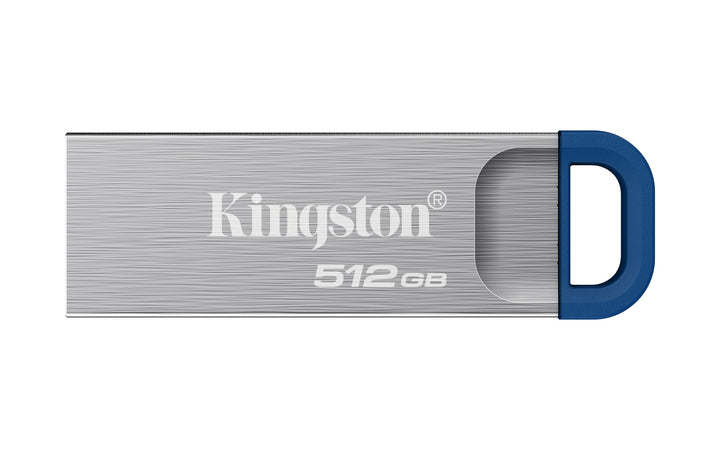 DTKNG2/512GB - Pen drive Kyson G2 de 512GB estrutura de metal, padrão USB-A velocidade 3.2 Geração 1 (até 220MB/s)