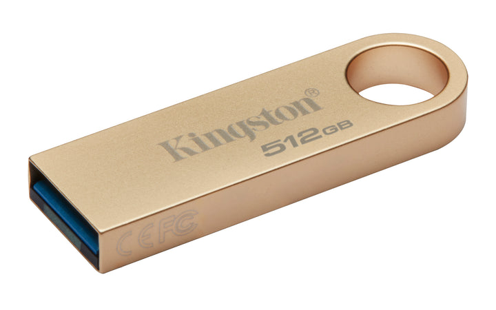 DTSE9G3/512GB - Pen Drive de 512GB USB 3.2 Gen.1 Metal Série SE9 G3 (Até 220MB/s Leitura e 100MB/s Gravação)
