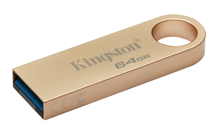 DTSE9G3/64GB - Pen Drive de 64GB USB 3.2 Gen.1 Metal Série SE9 G3 (Até 220MB/s Leitura e 100MB/s Gravação)