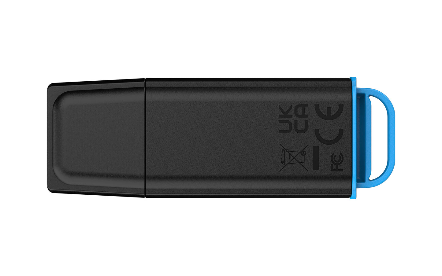 DTXG2/128GB - Pen drive Exodia de 128GB G2 padrão USB velocidade 3.2 Geração 1 - preto/azul.