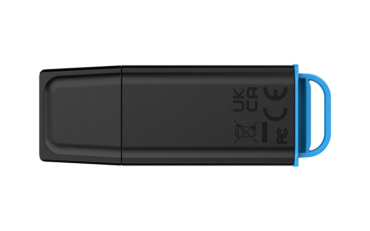 DTXG2/128GB - Pen drive Exodia de 128GB G2 padrão USB velocidade 3.2 Geração 1 - preto/azul.
