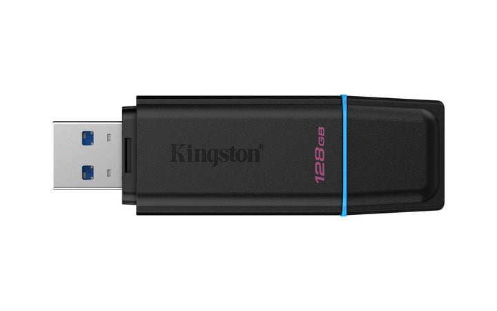 DTXG2/128GB - Pen drive Exodia de 128GB G2 padrão USB velocidade 3.2 Geração 1 - preto/azul.