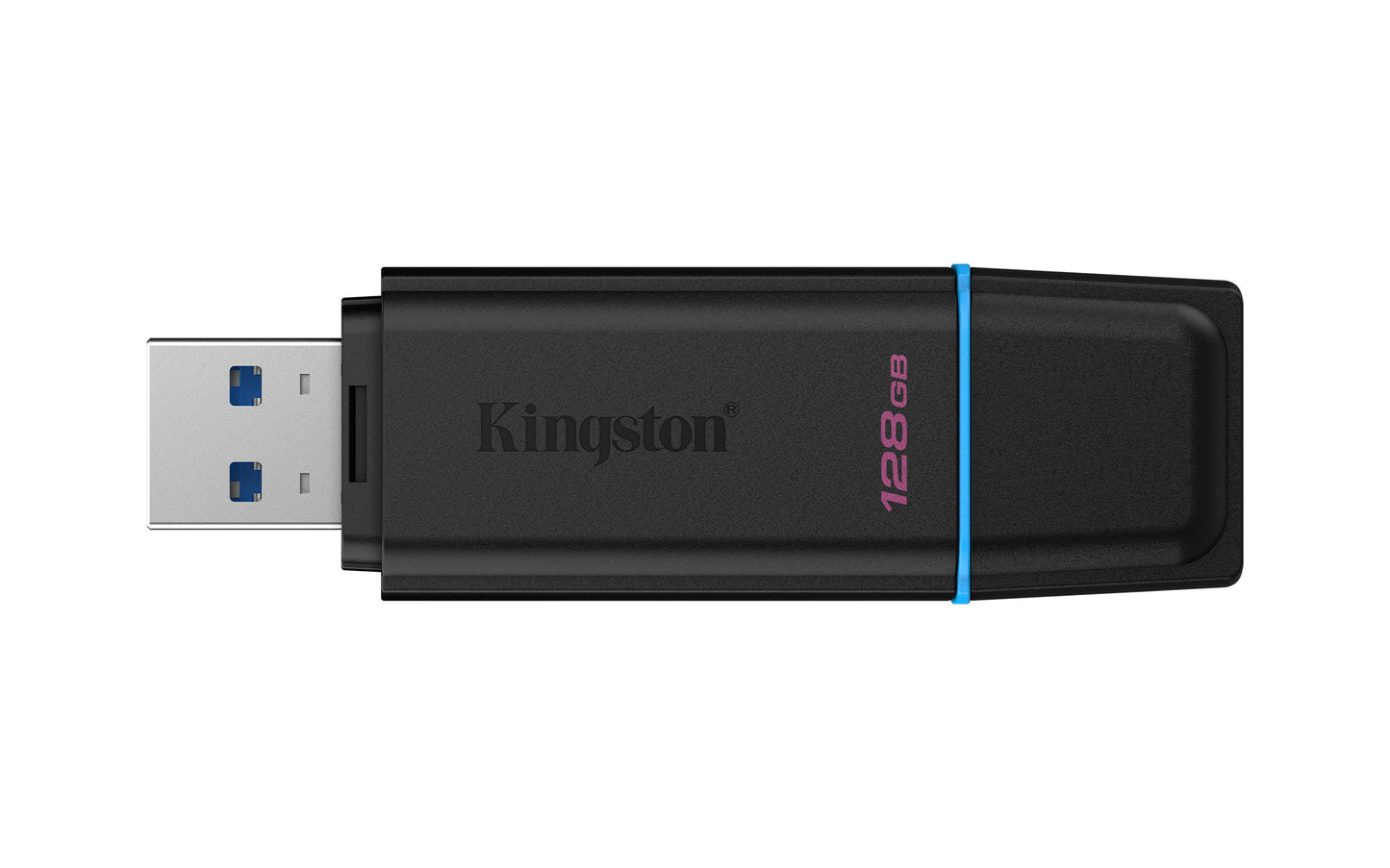 DTXG2/128GB - Pen drive Exodia de 128GB G2 padrão USB velocidade 3.2 Geração 1 - preto/azul.