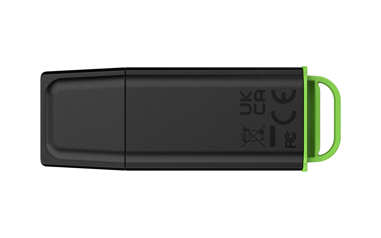 DTXG2/256GB - Pen drive Exodia de 256GB G2 padrão USB velocidade 3.2 Geração 1 - preto/verde.
