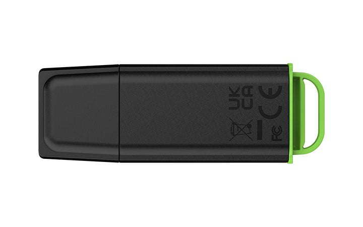 DTXG2/256GB - Pen drive Exodia de 256GB G2 padrão USB velocidade 3.2 Geração 1 - preto/verde.