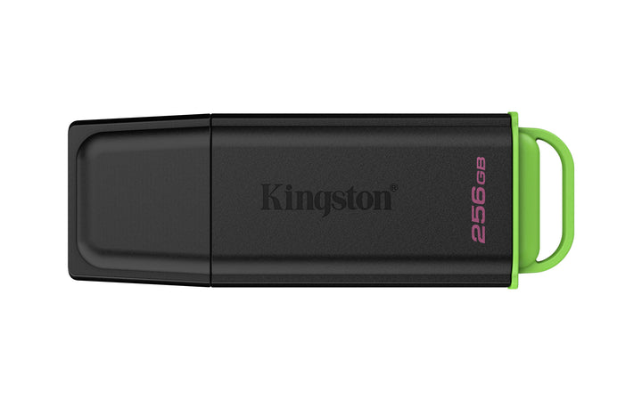DTXG2/256GB - Pen drive Exodia de 256GB G2 padrão USB velocidade 3.2 Geração 1 - preto/verde.