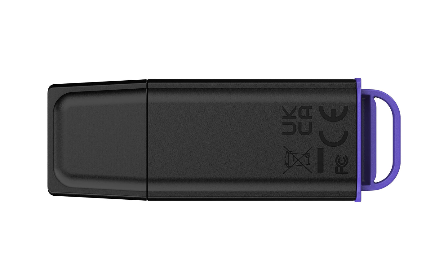 DTXG2/512GB - Pen drive Exodia de 512GB G2 padrão USB velocidade 3.2 Geração 1 - preto/roxo.