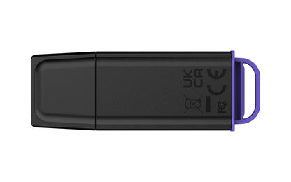 DTXG2/512GB - Pen drive Exodia de 512GB G2 padrão USB velocidade 3.2 Geração 1 - preto/roxo.