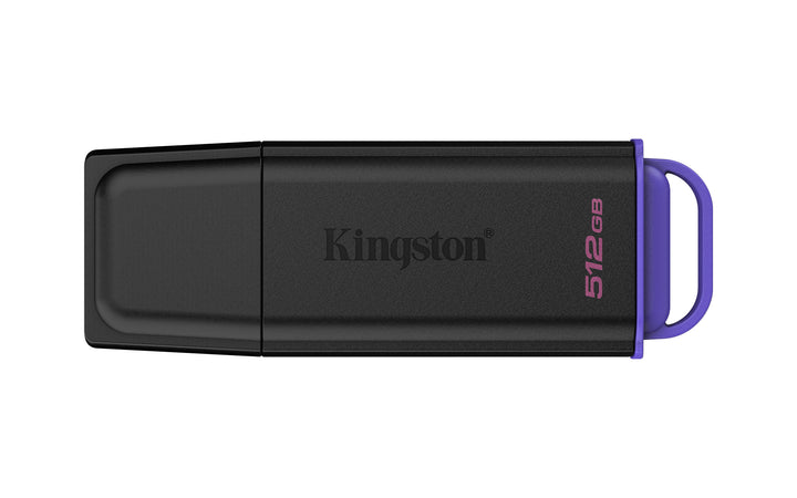 DTXG2/512GB - Pen drive Exodia de 512GB G2 padrão USB velocidade 3.2 Geração 1 - preto/roxo.