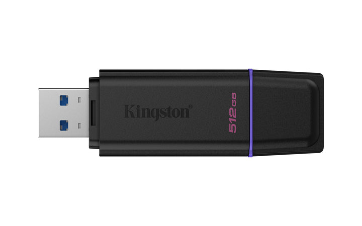 DTXG2/512GB - Pen drive Exodia de 512GB G2 padrão USB velocidade 3.2 Geração 1 - preto/roxo.