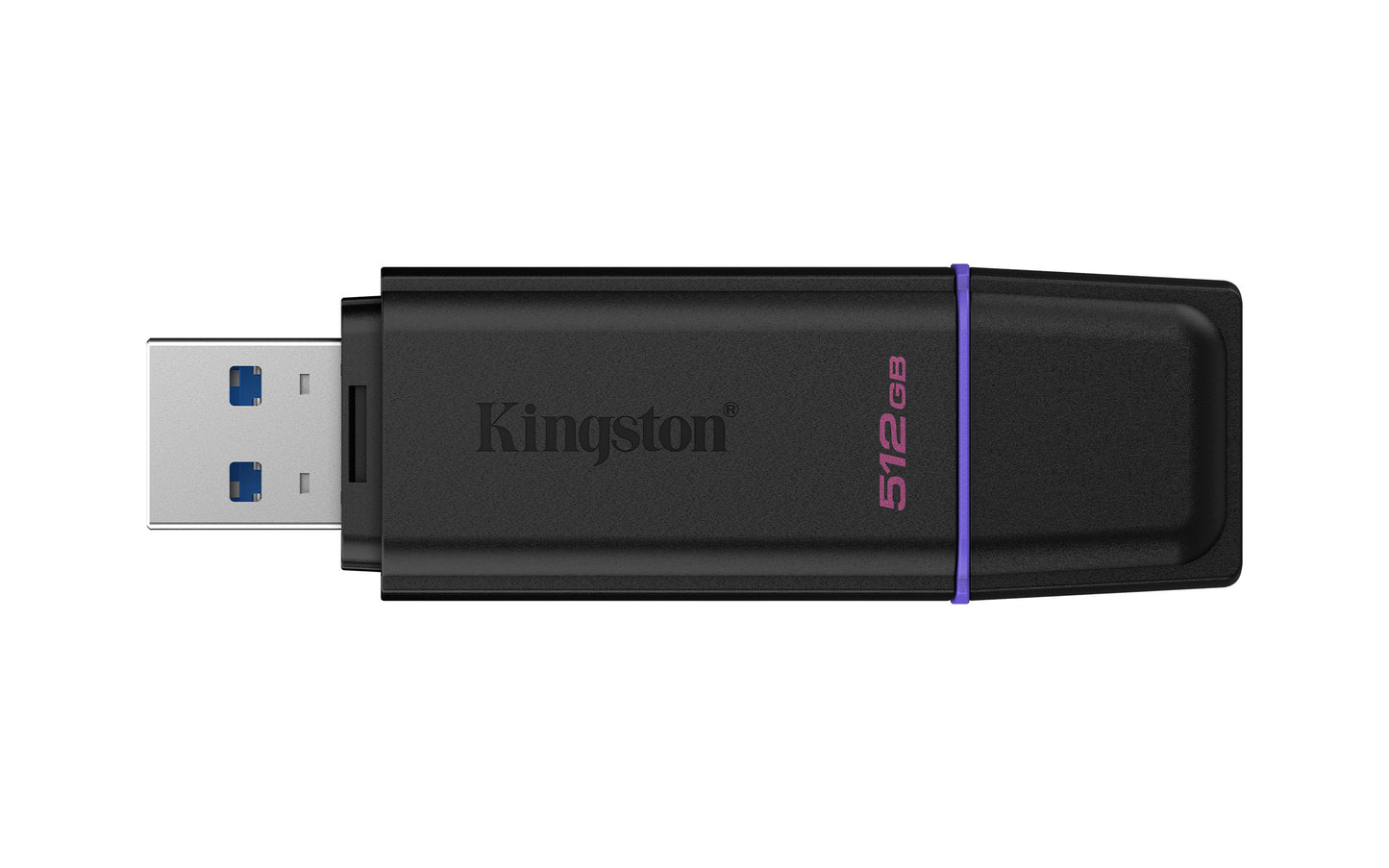 DTXG2/512GB - Pen drive Exodia de 512GB G2 padrão USB velocidade 3.2 Geração 1 - preto/roxo.