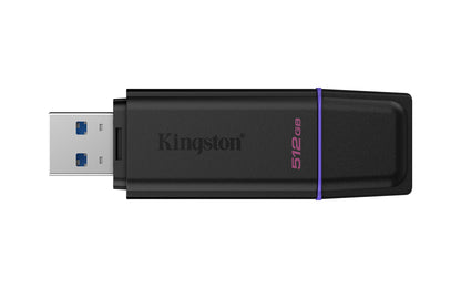 DTXG2/512GB - Pen drive Exodia de 512GB G2 padrão USB velocidade 3.2 Geração 1 - preto/roxo.