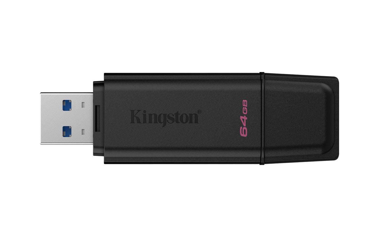 DTXG2/64GB - Pen drive Exodia de 64GB G2 padrão USB velocidade 3.2 Geração 1 - preto.
