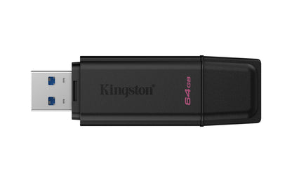 DTXG2/64GB - Pen drive Exodia de 64GB G2 padrão USB velocidade 3.2 Geração 1 - preto.