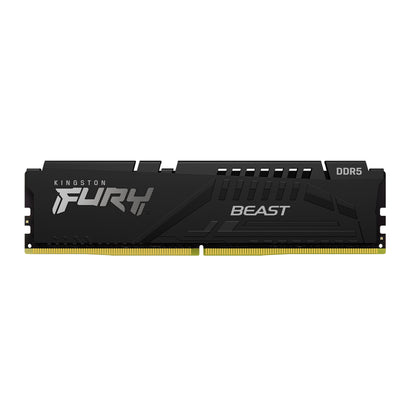 KF560C30BB-16 - Módulo de memória de 16GB DIMM DDR5 6000Mhz FURY Beast Black 1,4V CL30 1Rx8 288 pinos para desktop / gamers base Intel.