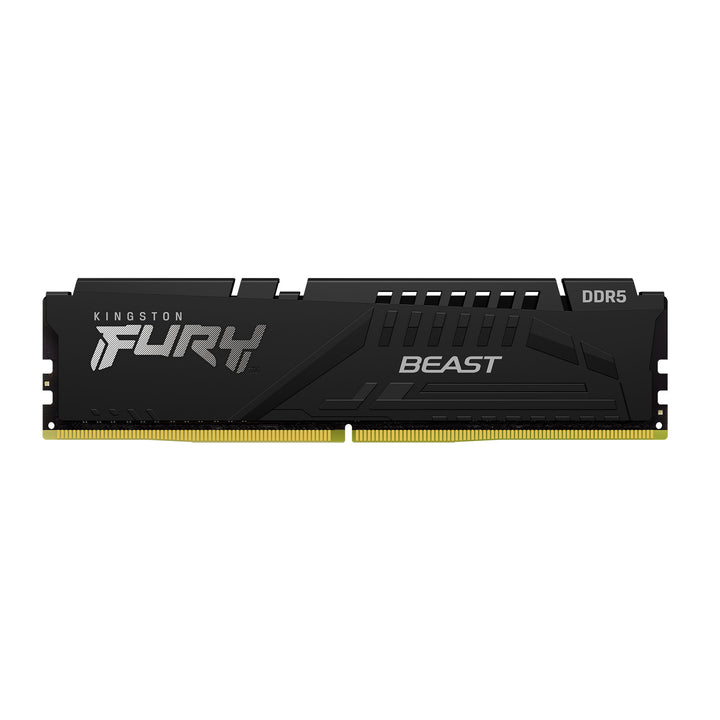 KF560C30BBE-32 - Módulo de memória de 32GB DIMM DDR5 6000Mhz FURY Beast Black 1,4V CL30 2Rx8 288 pinos para desktop / gamers base AMD EXPO v1.1 e Intel.