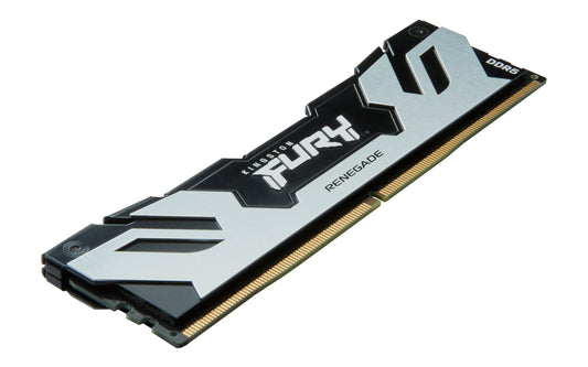 KF560C32RS-48 - Módulo de memória de 48GB DIMM DDR5 6000Mhz FURY Renegade Silver 1,35V 2Rx8 288 pinos para desktop / gamers.