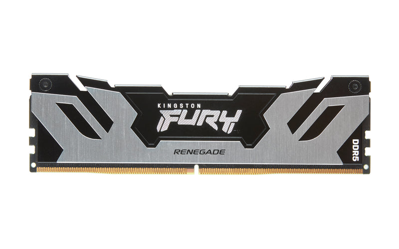 KF580C38RS-16 - Módulo de memória de 16GB DIMM DDR5 8000Mhz FURY Renegade Silver 1,45V 1Rx8 288 pinos para desktop / gamers.