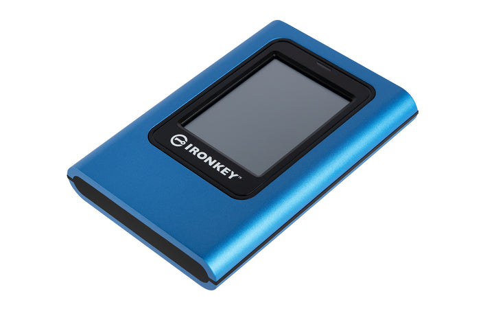 IKVP80ES/3840G - SSD Externo de 3,84TB IronKey Vault Privacy 80, com certificação FIPS 197 e criptografia XTS-AES de 256 bits.