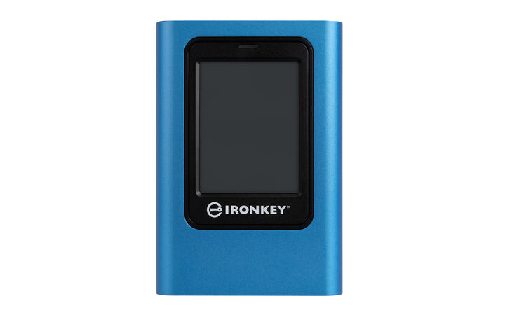 IKVP80ES/3840G - SSD Externo de 3,84TB IronKey Vault Privacy 80, com certificação FIPS 197 e criptografia XTS-AES de 256 bits.
