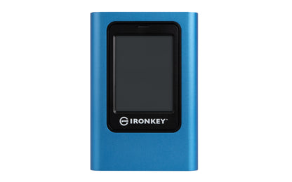 IKVP80ES/7680G - SSD Externo de 7,68TB IronKey Vault Privacy 80, com certificação FIPS 197 e criptografia XTS-AES de 256 bits.