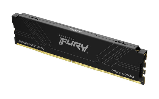 KF572RH38RB-16 - Módulo de memória de 16GB DIMM DDR5 7200MT/s FURY Renegade Pro RDIMM 1,4V 1Rx8 288 pinos para desktop / gamers.
