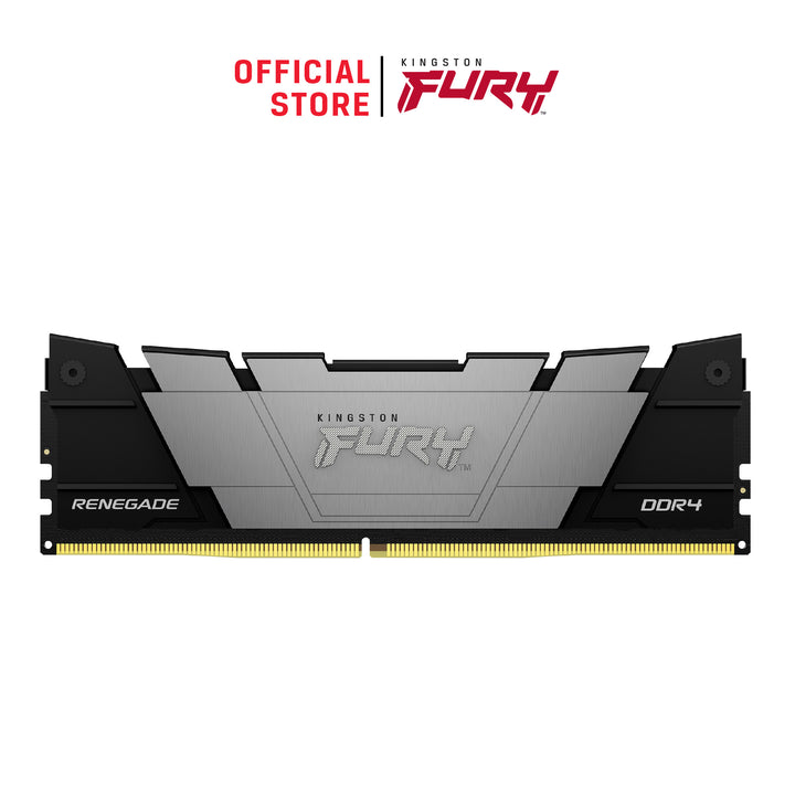 KF436C16RB2/8 - Memória de 8GB DIMM DDR4 3600Mhz FURY Renegade Black 1,35V CL16 1Rx8 288 pinos para desktop/gamers.