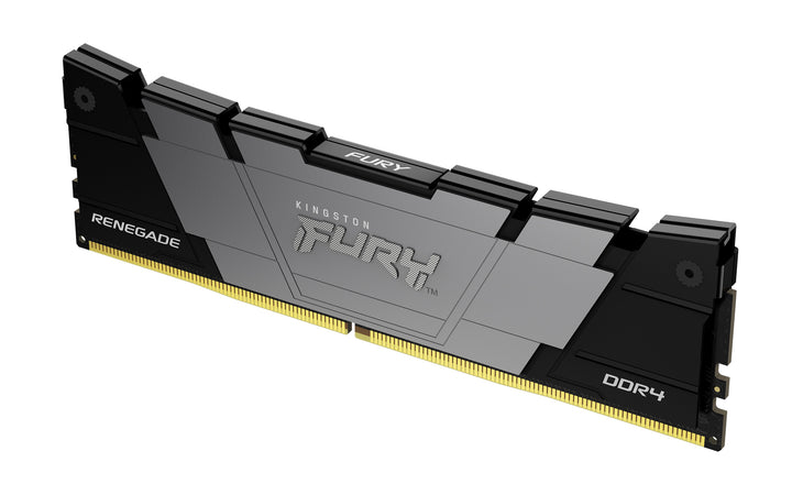 KF436C16RB2/8 - Memória de 8GB DIMM DDR4 3600Mhz FURY Renegade Black 1,35V CL16 1Rx8 288 pinos para desktop/gamers.