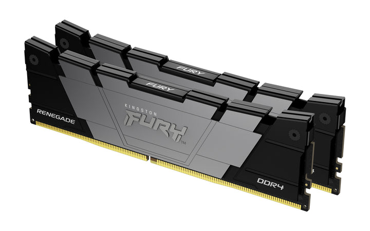 KF442C19RB2K2/16 - Kit de memórias de 16GB (2 x 8GB) DIMM DDR4 4266Mhz FURY Renegade Black 1,35V CL19 1Rx8 288 pinos para desktop/gamers.
